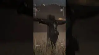 The Creepy Scarecrow: Attack in the Field #shorts