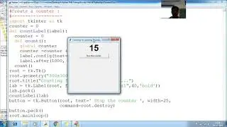 220 Python gui with Tkinter Course Create gui Graphic User Interfaces in Python with source code gui