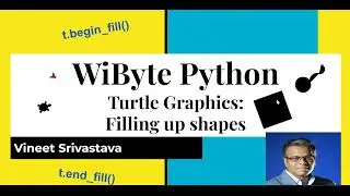 Python Programming: How to fill colors in shapes in turtle using begin_fill() and end_fill()