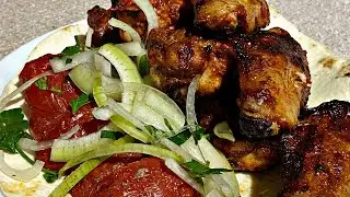CHICKEN WINGS KEBAB / ШАШЛЫК из КУРИНЫХ КРЫЛЫШЕК