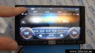 Универсальная 2DIN Andoid магнитола 172x98 INCAR AHR 7180 - GPS/DVD/USB/TV