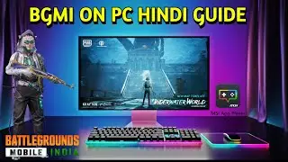 How To Play BGMI In PC with Emulator| Hindi Guide 3.3 Update Dominate the Deep| MSI App Player 