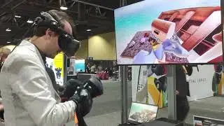 HaptX G1 hands-on demo at AWE US 2024 [NO COMMENTARY]