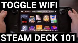How to Quickly Toggle WiFi On and Off with the Steam Deck