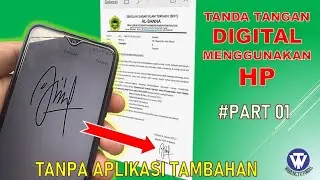 Cara Membuat Tanda Tangan Digital Melalui HP Semua Dijamin Bisa