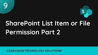 SharePoint List Item or File Permission Part 2