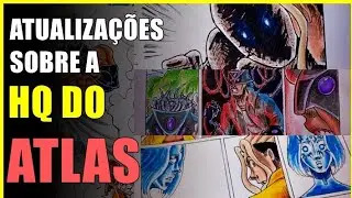 HQ DO ATLAS/ATUALIZAÇÕES|| #desenho #hero #drawing #anime #históriasemquadrinhos #arte #hq #marvel 