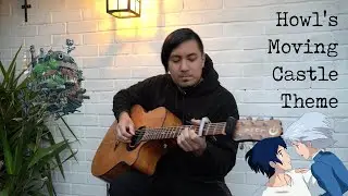 Howl's Moving Castle Theme - Fingerstyle Guitar