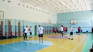 Волейбол. 27-й Шмаковский турнир ветеранов. Мужчины 50+. Дальприбор (Владивосток) - СНГ (Хабаровск)