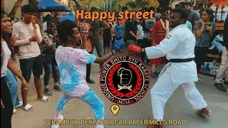 Learn Karate | Happy Street in Perambur | family practice | Everyone gets to learn karate
