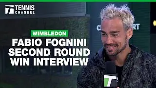 Fabio Fognini Reveals Truth Behind Bleached Blonde Hair | 2024 Wimbledon 2nd Round