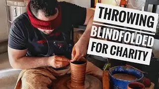 Throwing Blindfolded for charity. : Blindness Awareness Month Special