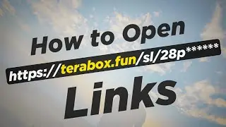 How To Open Terabox.fun Link | Terabox shortener Link kaise open kre