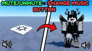 🔥 How to Make a Mute/Unmute + Change Music Button in Roblox Studio! (Easy Tutorial)