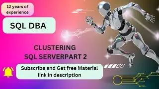 CLUSTERING SQL SERVER PART 2