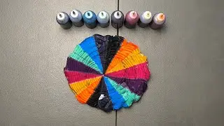 SWITCHBACK SPIDER (new tie dye fold 2024) by Meo Faustino