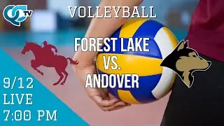 Volleyball: Forest Lake @ Andover | Andover High School | QCTV