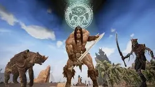 Conan Exiles - Расстановка ловушек, Королевский Панцирник и добыча ихора и масла #25