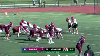 Belmont vs Winchester HS Football-Isaac Meretta 🎙️