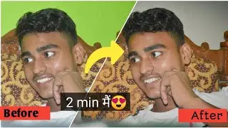How to Remove pimples in photo ||How to use healing tool