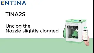 TINA2S 3D Printer: How to Fix a Slightly Clogged Nozzle