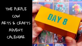 The Purple Cow Arts and Craft Advent Calendar - Day 8... beginner tries metal / wire craft... fails