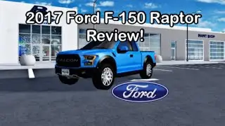 2017 Ford F-150 Raptor Review! || Roblox Greenville
