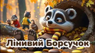 🦡 Лінивий Борсучок 🍂✨Аудіоказка/Казкотерапія✨