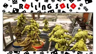 Zombicide: Green Horde | Solo Playthrough | How To Play | Know Your Enemy | Part #1