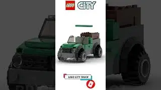 LEGO CITY TRUCK SPEED BUILD ANIMATION | SHORT VIDEO