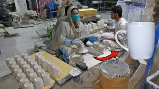How Tea Cup Made in Factory with Amazing Skills