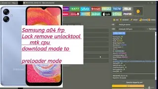 Samsung a04  frp lock remove unlocktool #samsung government phone Frp remove unlocktool