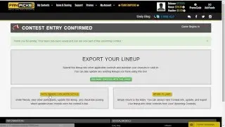 How To Play Cross Sports Contests (Old Version)