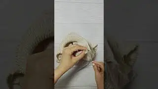 Люблю закрывать петли иголкой