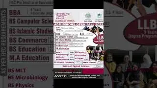 Metropolitan University Karachi Admissions fall 2022