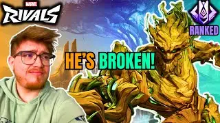 WHY IS GROOT SO STRONG?! - Marvel Rivals Closed Beta Ranked Gameplay