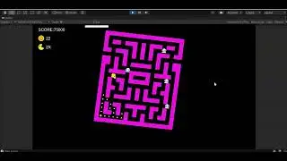 Simple Pacman Template Unity 2D