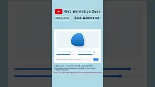 Blob Maker Generator with 