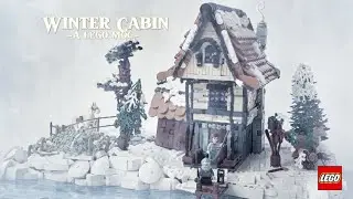 Winter Cabin - A Lego Moc