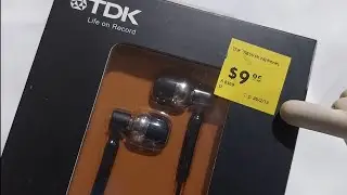 TDK EB-650 life on record  in ear headphones