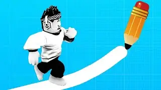 DRAW TRACK! | Roblox Draw Obby