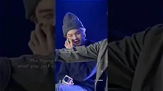 Yoongi being Yoongi for 30 seconds😎