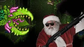 Santa Claus conquers Terraria | Stream Compilation