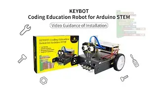 KS0353 Programmable Education Robot Car Kit + User Manual For Arduino Graphical Programming 