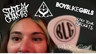 CATCHING A PICK AT BOYS LIKE GIRLS | vlog #25
