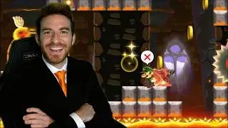 DougDoug's insane mario maker run