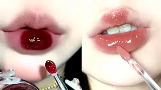 Korean Jelly Lips Tutorials 2023 | New Makeup Tutorials | Douyin Makeup Tutorials