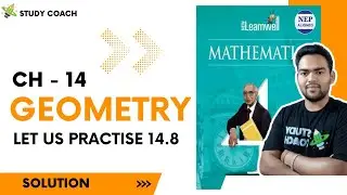 class 4 Geometry  CH-14 learnwell mathematics let us practice 14.5 | #study_coach