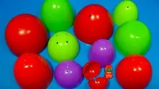 6 Surprise eggs - one toy! Disney Pixar CARS Lighting McQueen!)))
