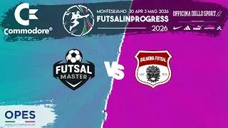 Futsal In Progress 26 - UNDER 11 GROUP B: FUTSAL MASTER vs SULMONA FUTSAL